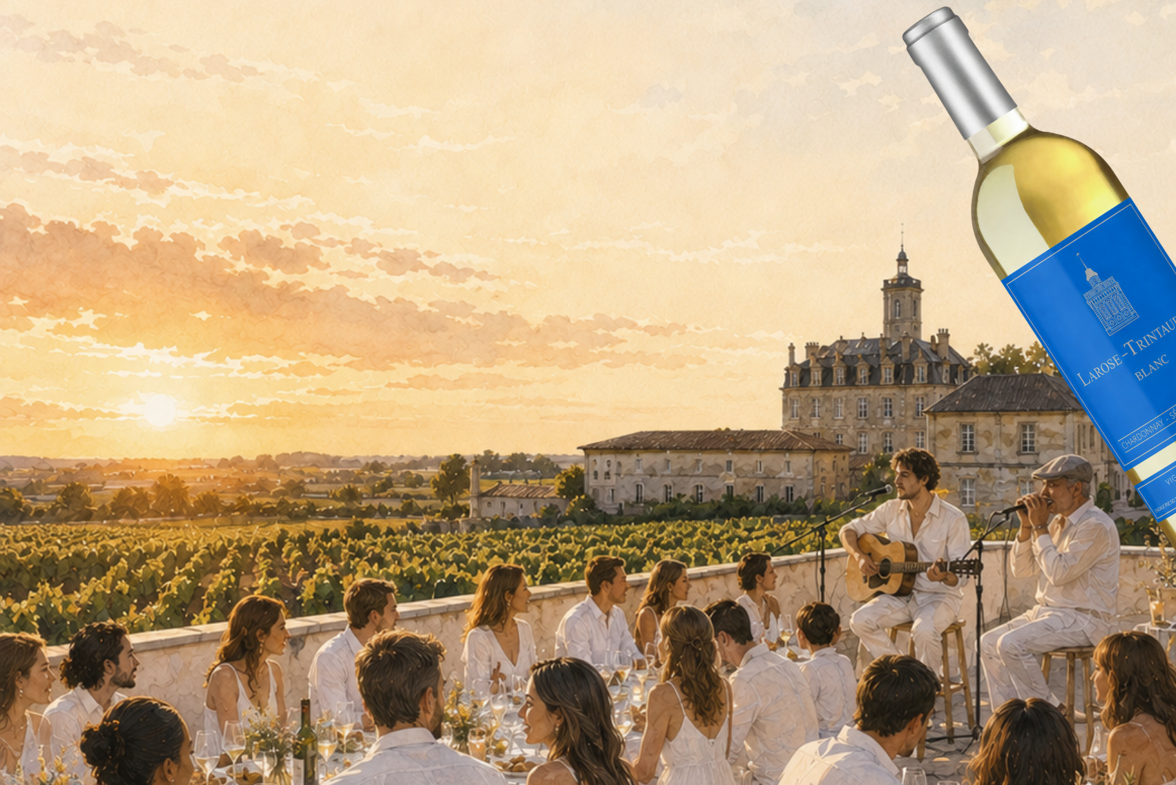 Le Banquet Blanc de Trintaudon – Une soirée de lancement festive !
