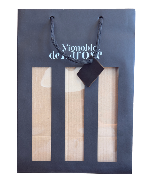Poche trois bouteilles